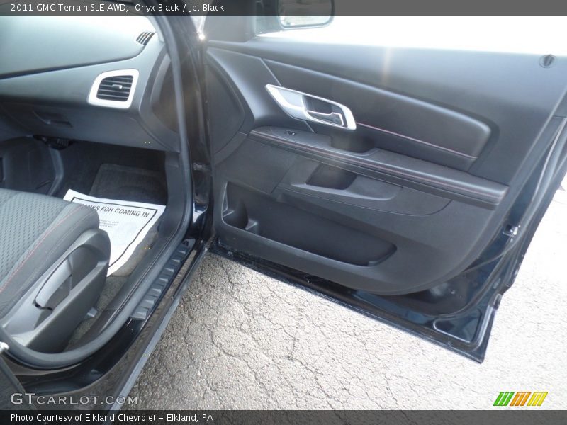 Onyx Black / Jet Black 2011 GMC Terrain SLE AWD