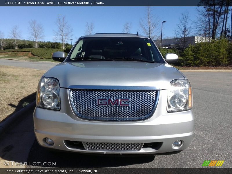 Quicksilver Metallic / Ebony 2014 GMC Yukon Denali AWD