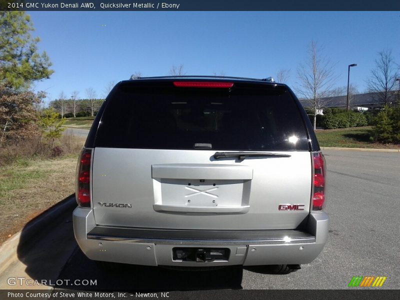 Quicksilver Metallic / Ebony 2014 GMC Yukon Denali AWD