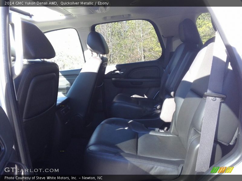 Quicksilver Metallic / Ebony 2014 GMC Yukon Denali AWD