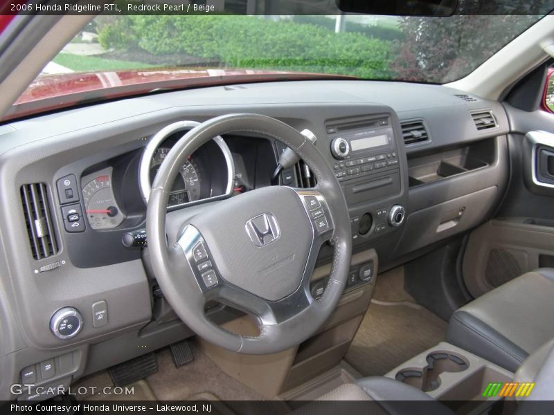 Redrock Pearl / Beige 2006 Honda Ridgeline RTL