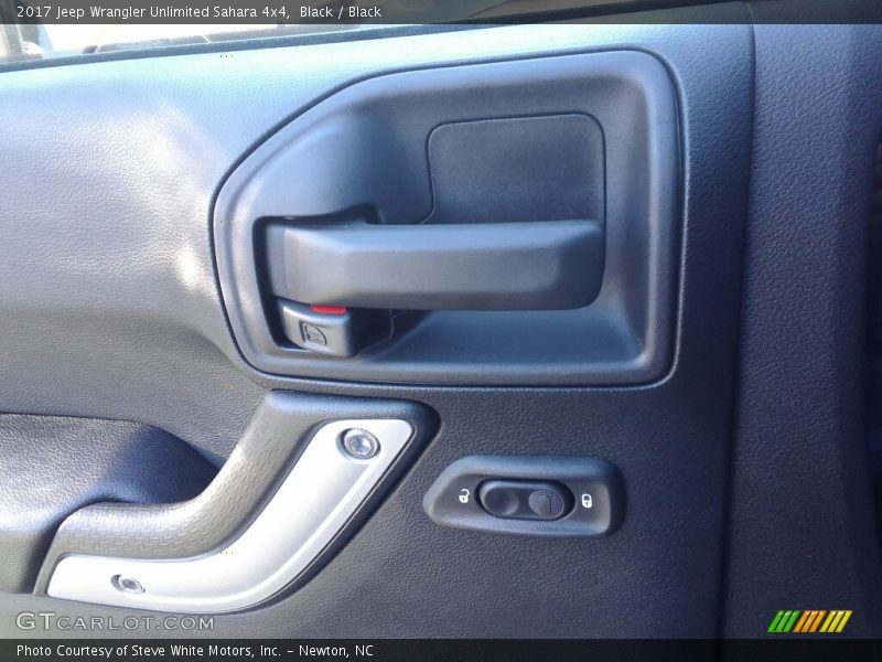 Black / Black 2017 Jeep Wrangler Unlimited Sahara 4x4