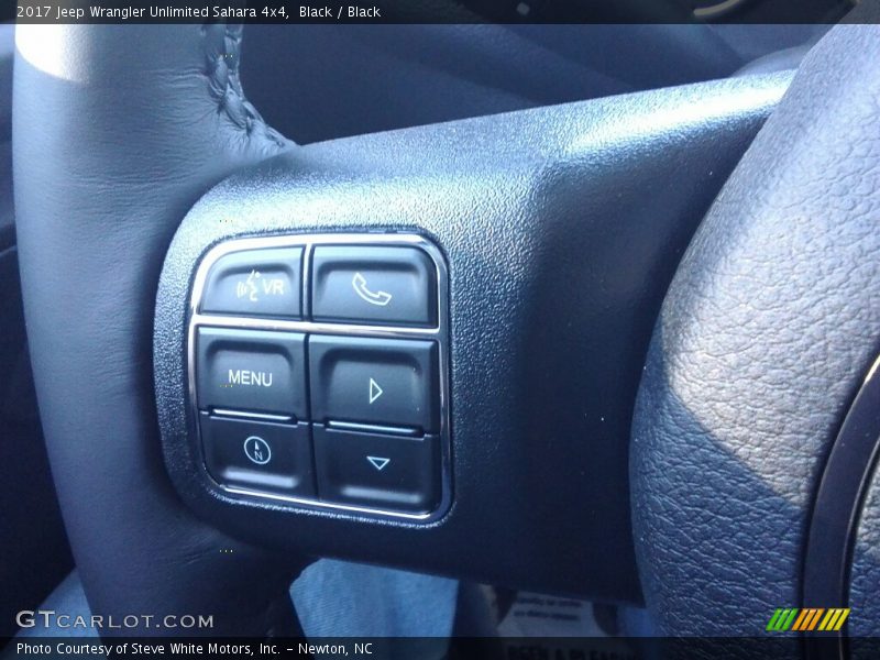 Black / Black 2017 Jeep Wrangler Unlimited Sahara 4x4