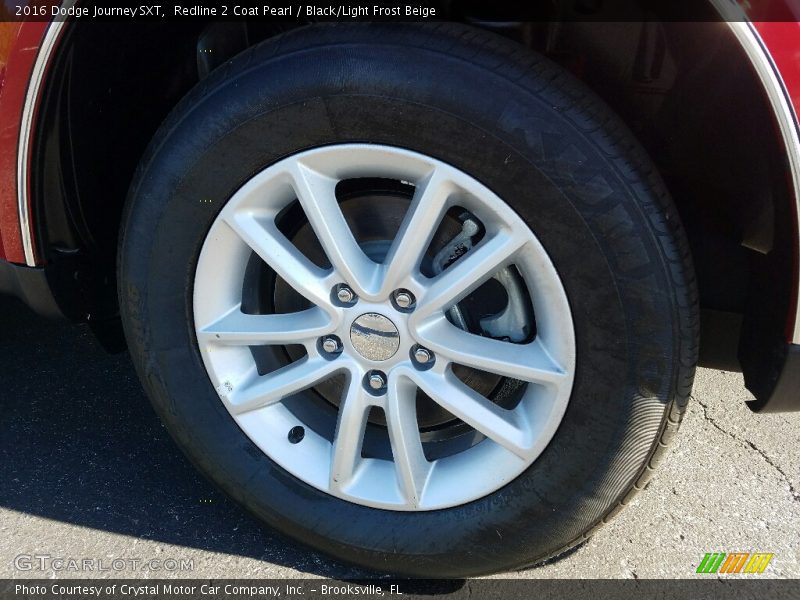 Redline 2 Coat Pearl / Black/Light Frost Beige 2016 Dodge Journey SXT