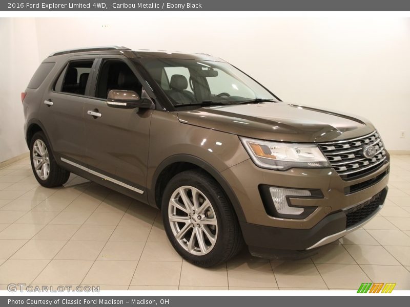 Caribou Metallic / Ebony Black 2016 Ford Explorer Limited 4WD