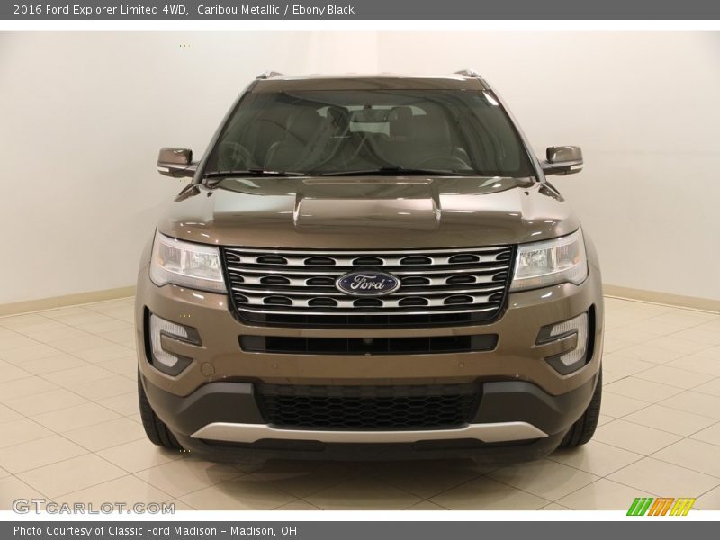 Caribou Metallic / Ebony Black 2016 Ford Explorer Limited 4WD