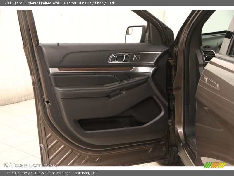 Caribou Metallic / Ebony Black 2016 Ford Explorer Limited 4WD