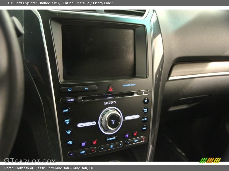 Caribou Metallic / Ebony Black 2016 Ford Explorer Limited 4WD