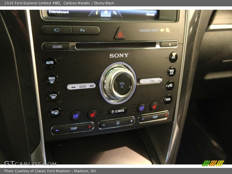 Caribou Metallic / Ebony Black 2016 Ford Explorer Limited 4WD