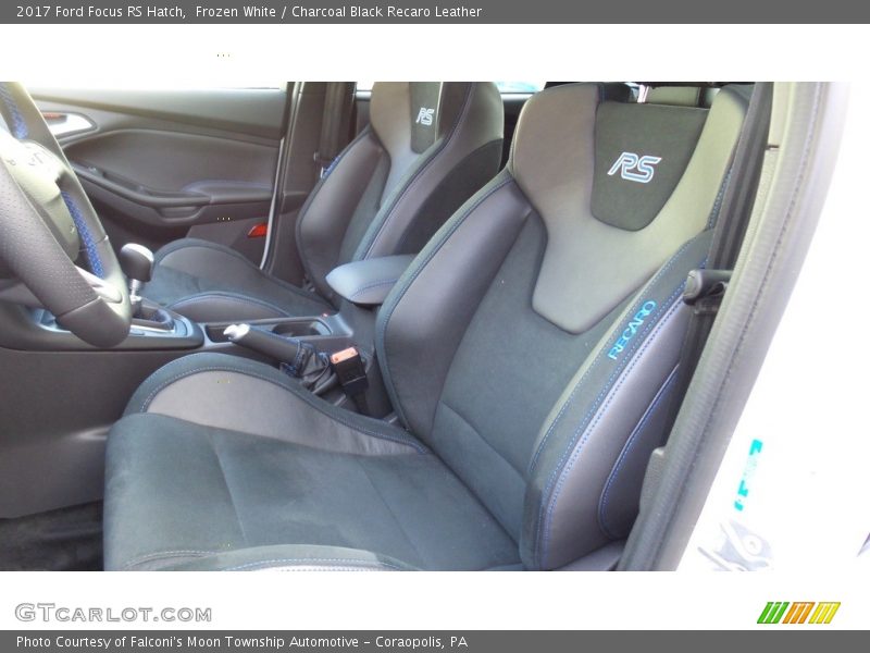 Front Seat of 2017 Focus RS Hatch