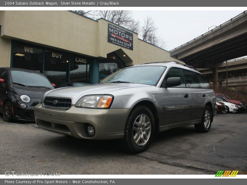 Silver Stone Metallic / Gray/Black 2004 Subaru Outback Wagon