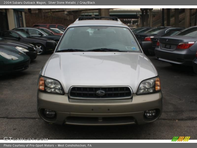 Silver Stone Metallic / Gray/Black 2004 Subaru Outback Wagon