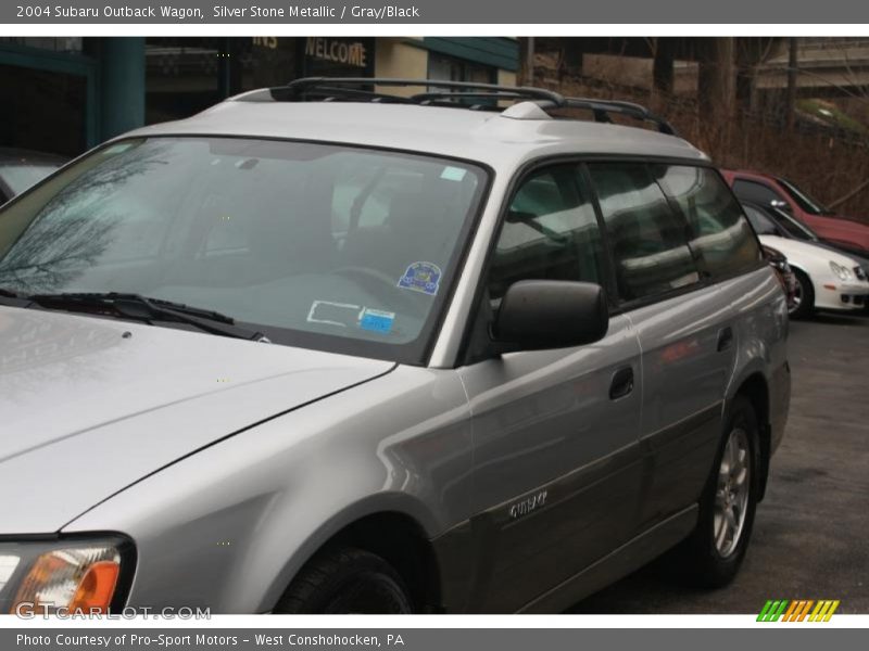 Silver Stone Metallic / Gray/Black 2004 Subaru Outback Wagon