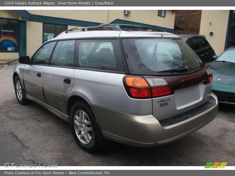 Silver Stone Metallic / Gray/Black 2004 Subaru Outback Wagon