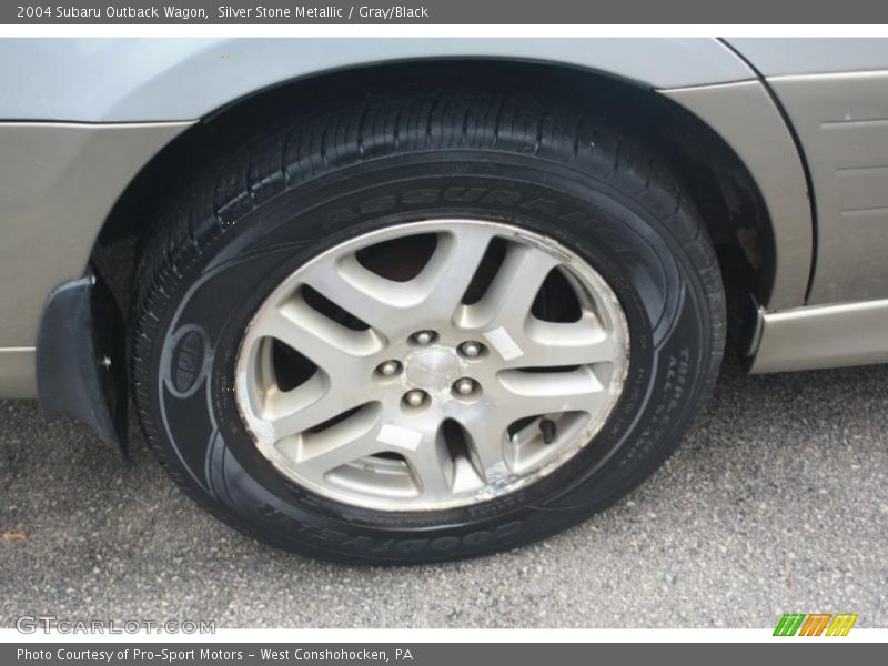 Silver Stone Metallic / Gray/Black 2004 Subaru Outback Wagon