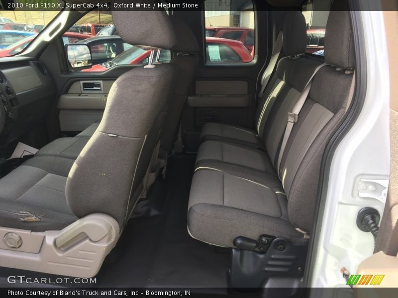 Oxford White / Medium Stone 2010 Ford F150 XL SuperCab 4x4