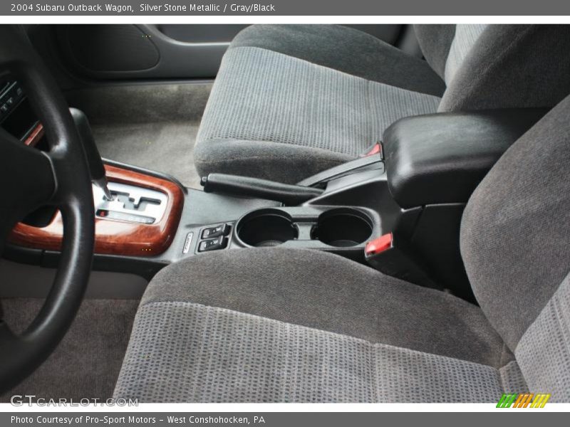 Silver Stone Metallic / Gray/Black 2004 Subaru Outback Wagon