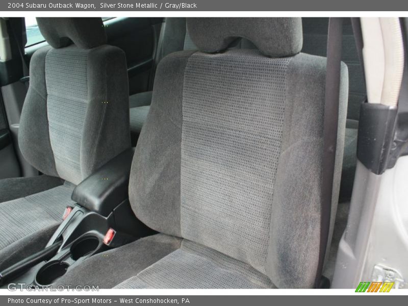 Silver Stone Metallic / Gray/Black 2004 Subaru Outback Wagon