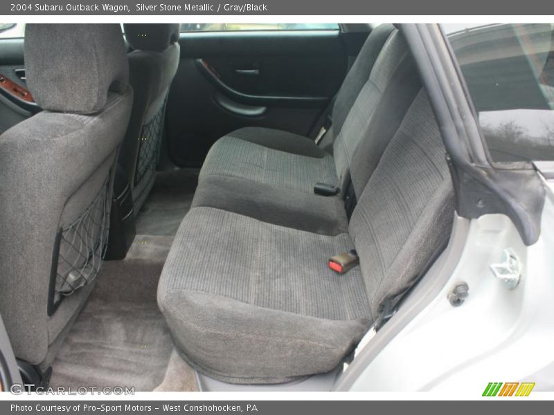 Silver Stone Metallic / Gray/Black 2004 Subaru Outback Wagon