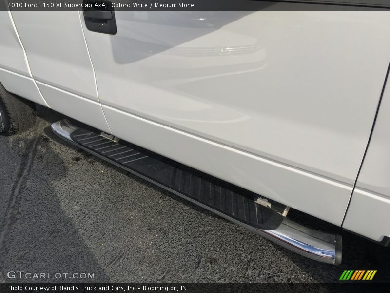 Oxford White / Medium Stone 2010 Ford F150 XL SuperCab 4x4