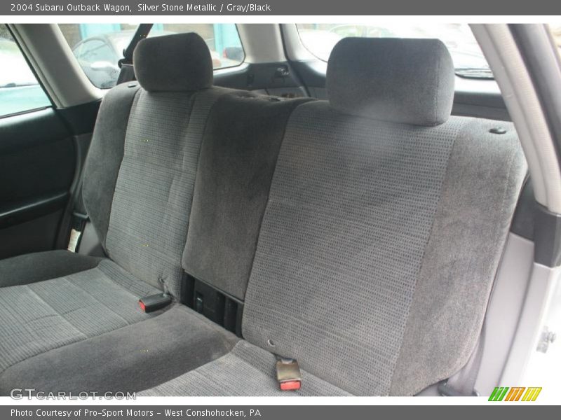 Silver Stone Metallic / Gray/Black 2004 Subaru Outback Wagon