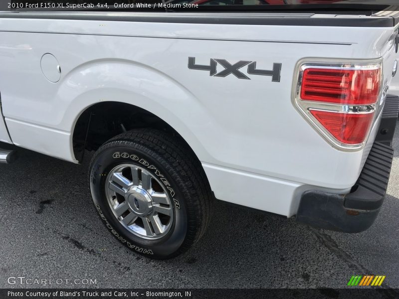 Oxford White / Medium Stone 2010 Ford F150 XL SuperCab 4x4