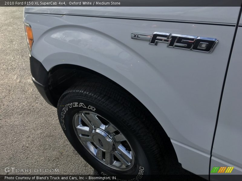 Oxford White / Medium Stone 2010 Ford F150 XL SuperCab 4x4