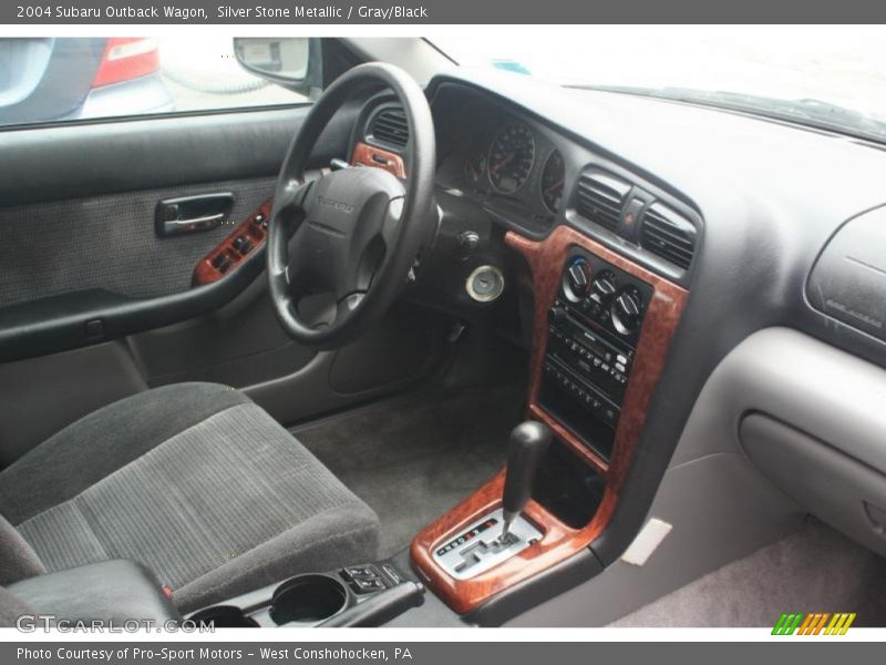 Silver Stone Metallic / Gray/Black 2004 Subaru Outback Wagon
