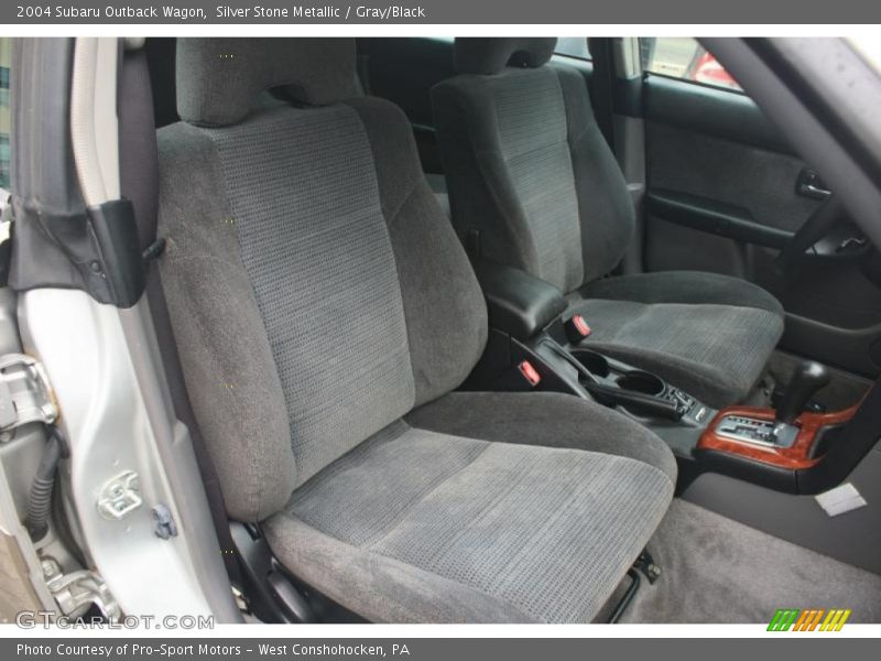 Silver Stone Metallic / Gray/Black 2004 Subaru Outback Wagon