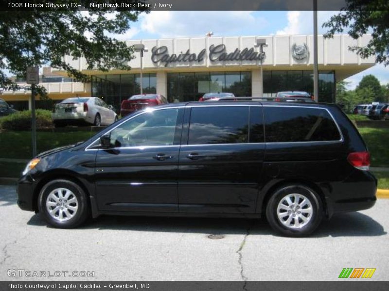 Nighthawk Black Pearl / Ivory 2008 Honda Odyssey EX-L