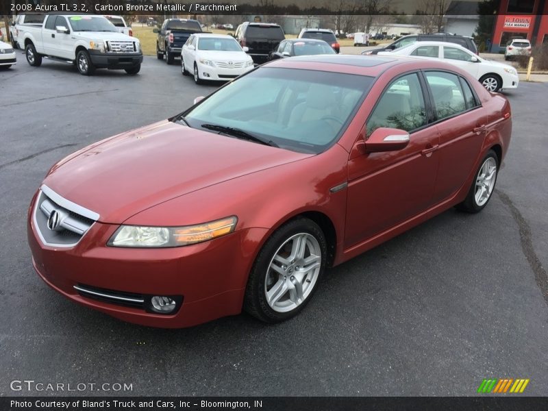 Carbon Bronze Metallic / Parchment 2008 Acura TL 3.2