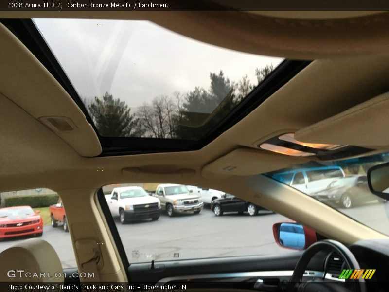 Carbon Bronze Metallic / Parchment 2008 Acura TL 3.2