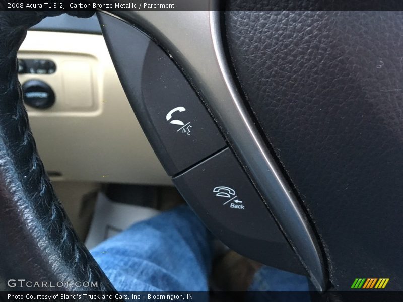 Carbon Bronze Metallic / Parchment 2008 Acura TL 3.2
