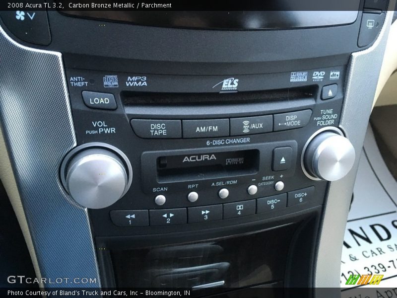 Carbon Bronze Metallic / Parchment 2008 Acura TL 3.2