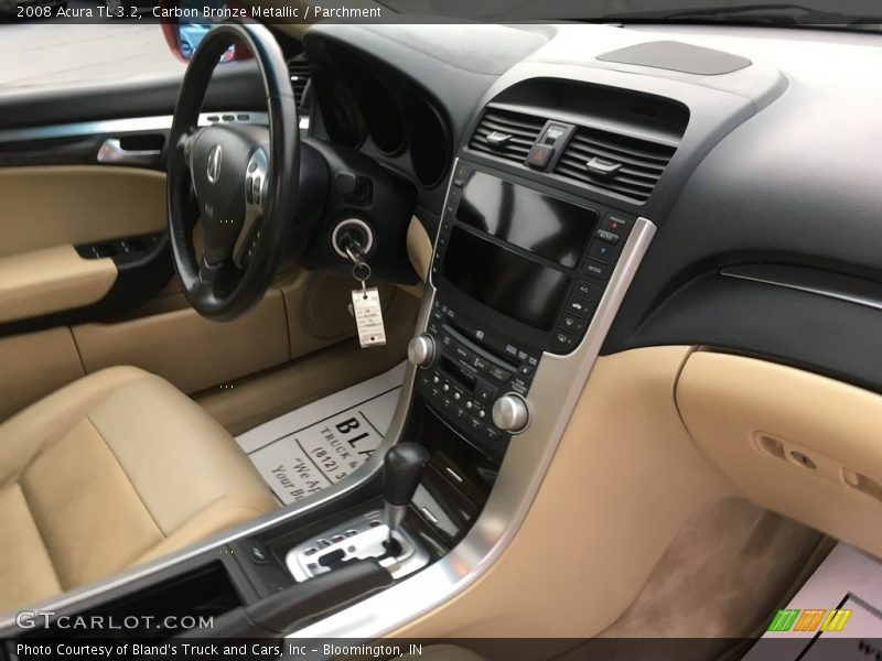 Carbon Bronze Metallic / Parchment 2008 Acura TL 3.2