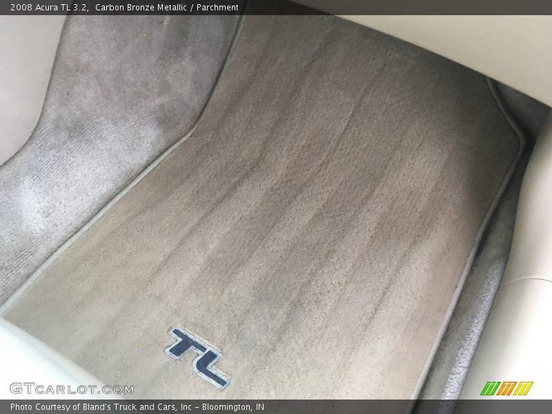 Carbon Bronze Metallic / Parchment 2008 Acura TL 3.2