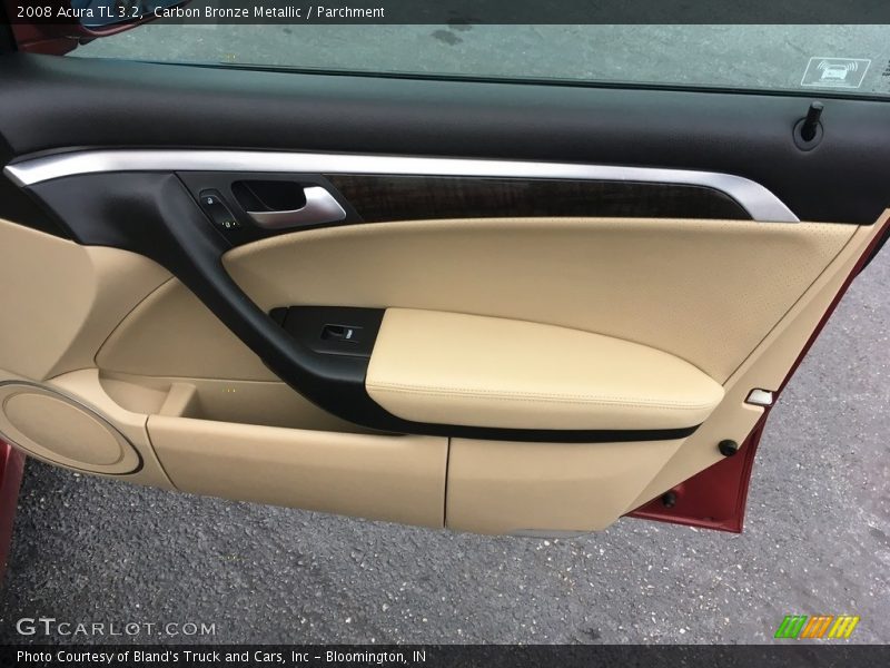 Carbon Bronze Metallic / Parchment 2008 Acura TL 3.2