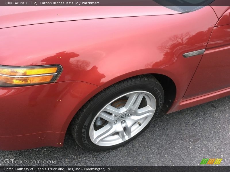 Carbon Bronze Metallic / Parchment 2008 Acura TL 3.2
