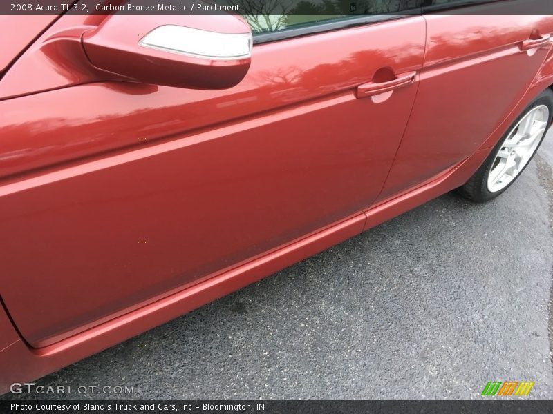 Carbon Bronze Metallic / Parchment 2008 Acura TL 3.2