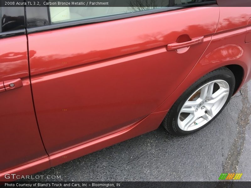 Carbon Bronze Metallic / Parchment 2008 Acura TL 3.2
