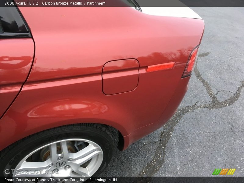 Carbon Bronze Metallic / Parchment 2008 Acura TL 3.2