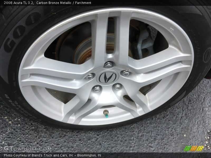 Carbon Bronze Metallic / Parchment 2008 Acura TL 3.2