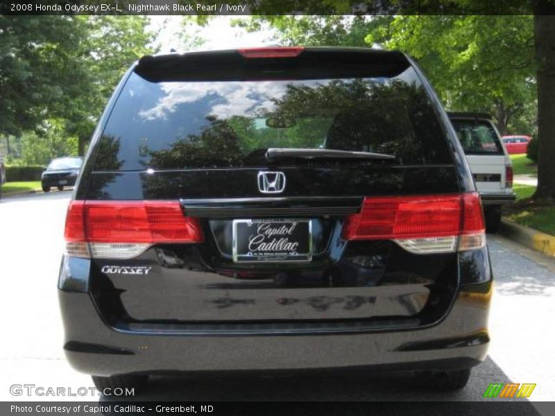 Nighthawk Black Pearl / Ivory 2008 Honda Odyssey EX-L