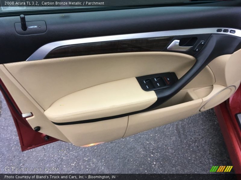Carbon Bronze Metallic / Parchment 2008 Acura TL 3.2
