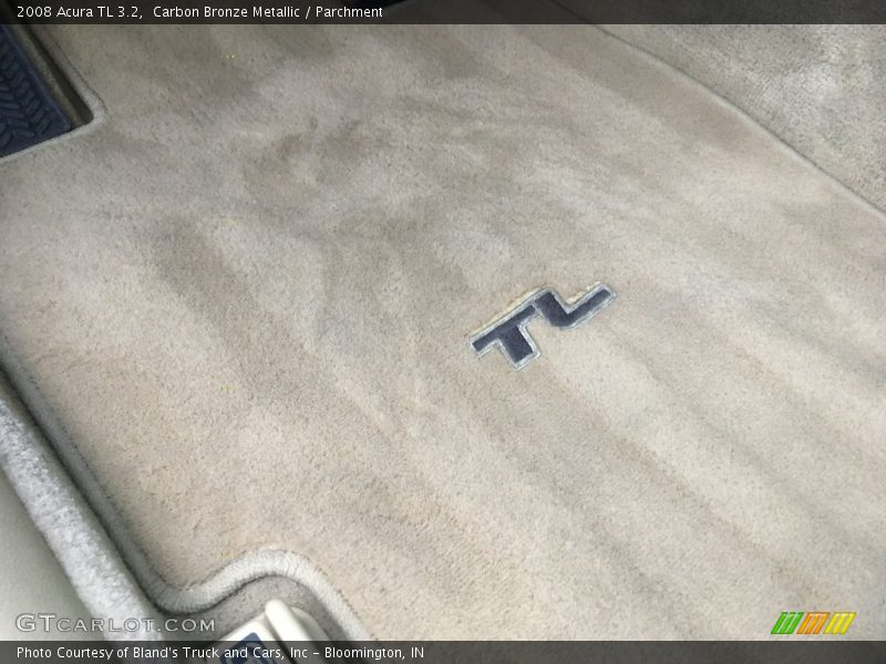 Carbon Bronze Metallic / Parchment 2008 Acura TL 3.2