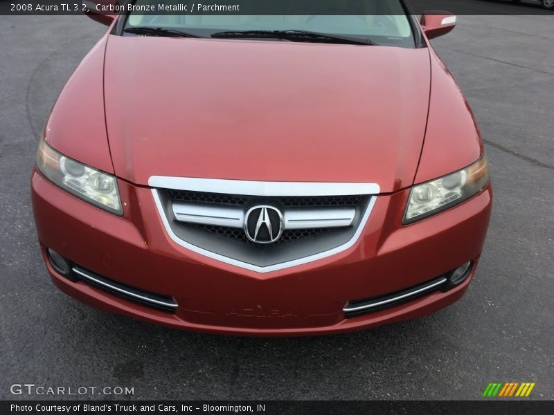 Carbon Bronze Metallic / Parchment 2008 Acura TL 3.2
