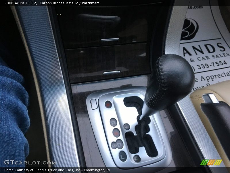 Carbon Bronze Metallic / Parchment 2008 Acura TL 3.2