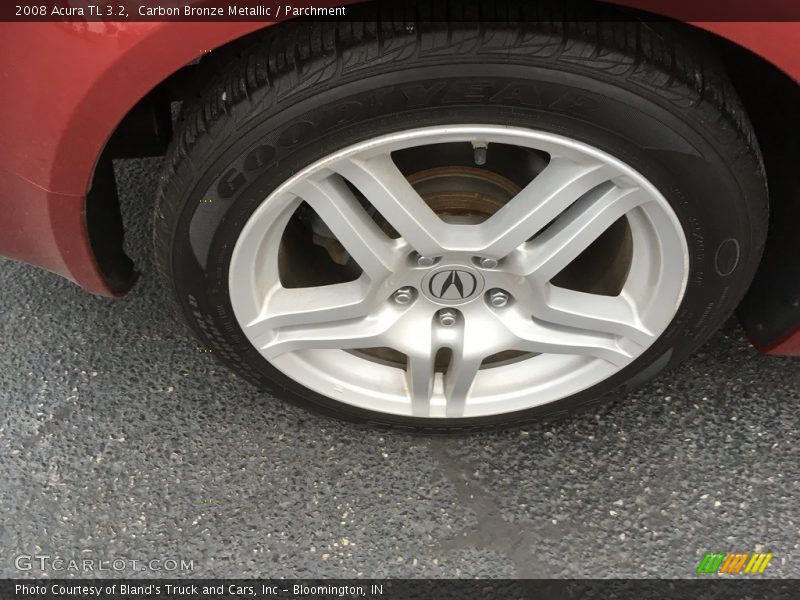 Carbon Bronze Metallic / Parchment 2008 Acura TL 3.2