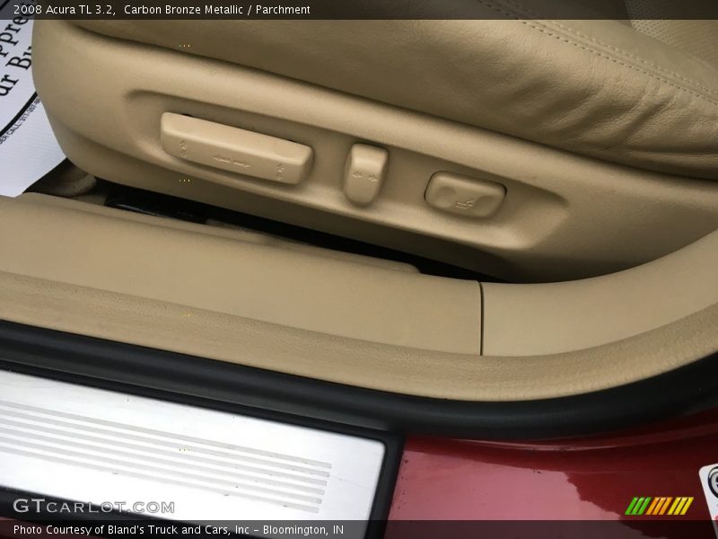 Carbon Bronze Metallic / Parchment 2008 Acura TL 3.2