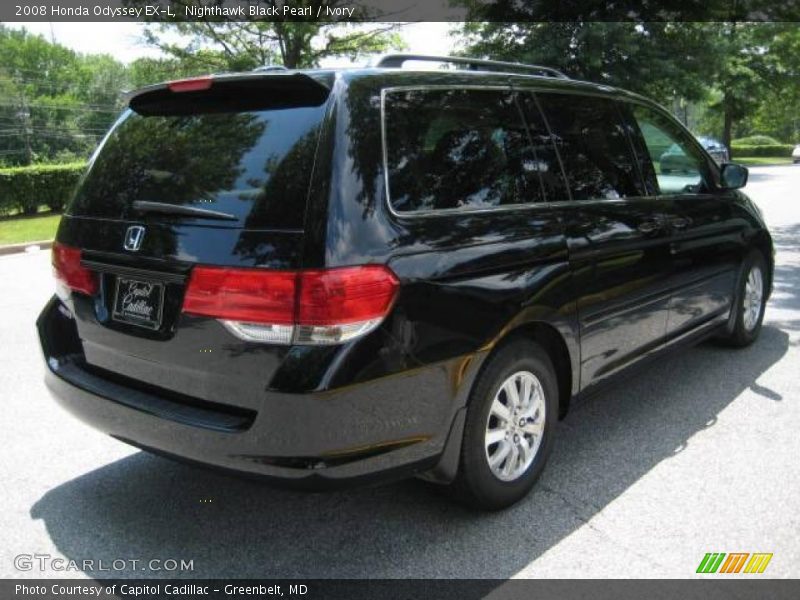 Nighthawk Black Pearl / Ivory 2008 Honda Odyssey EX-L